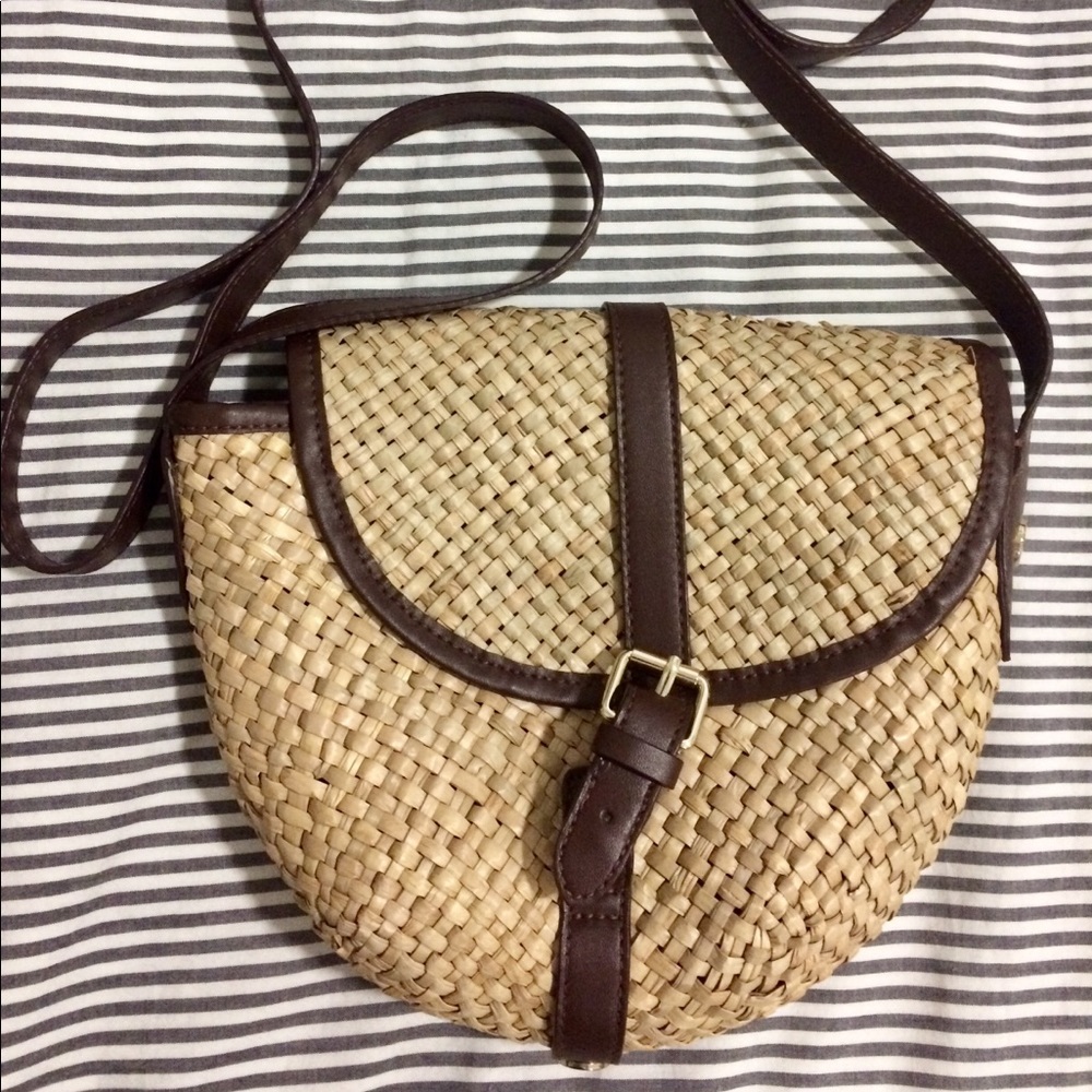 Marc Jacobs Preppy Canteen Straw Crossbody